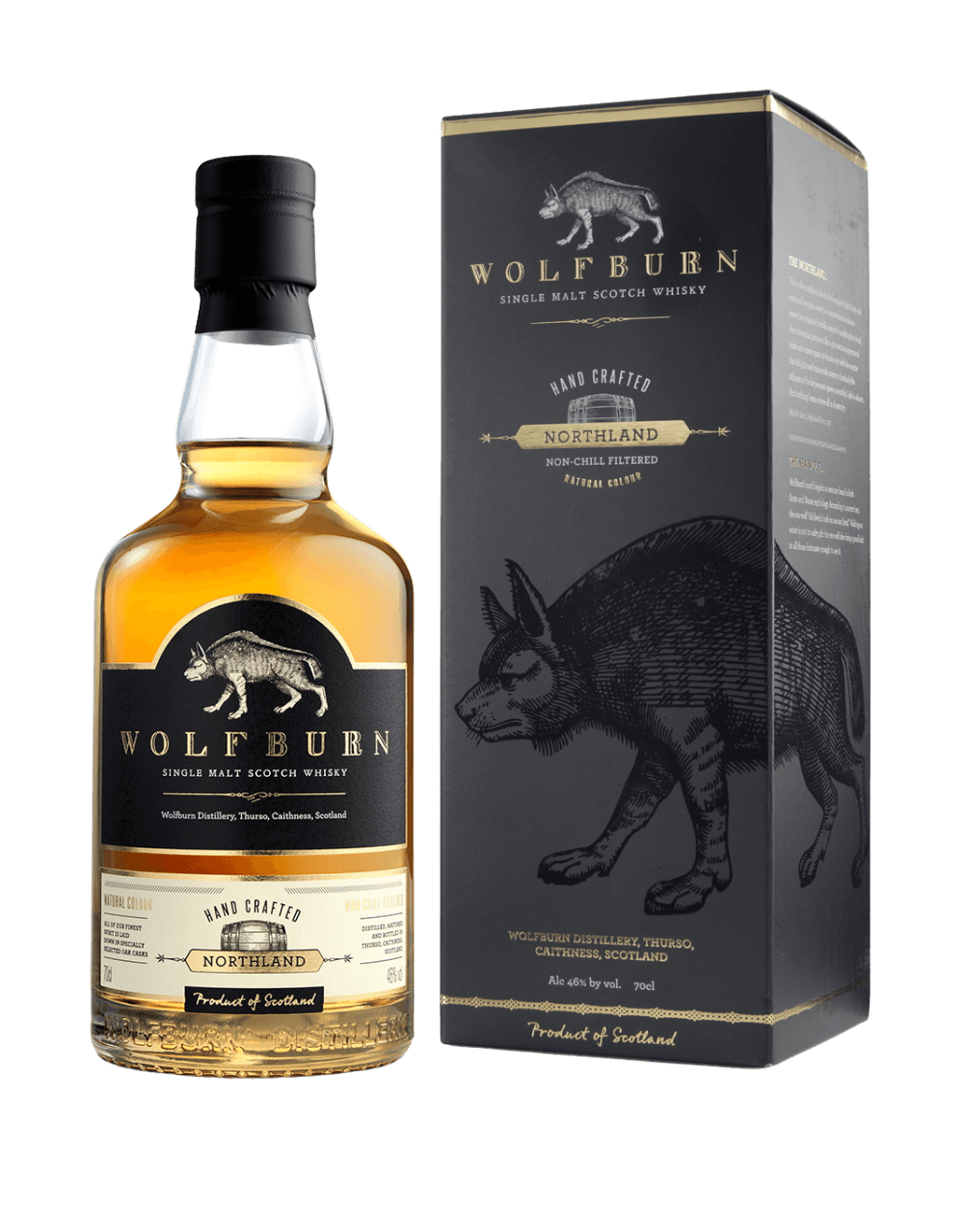 WOLFBURN NORTHLAND SCOTCH WHISKY