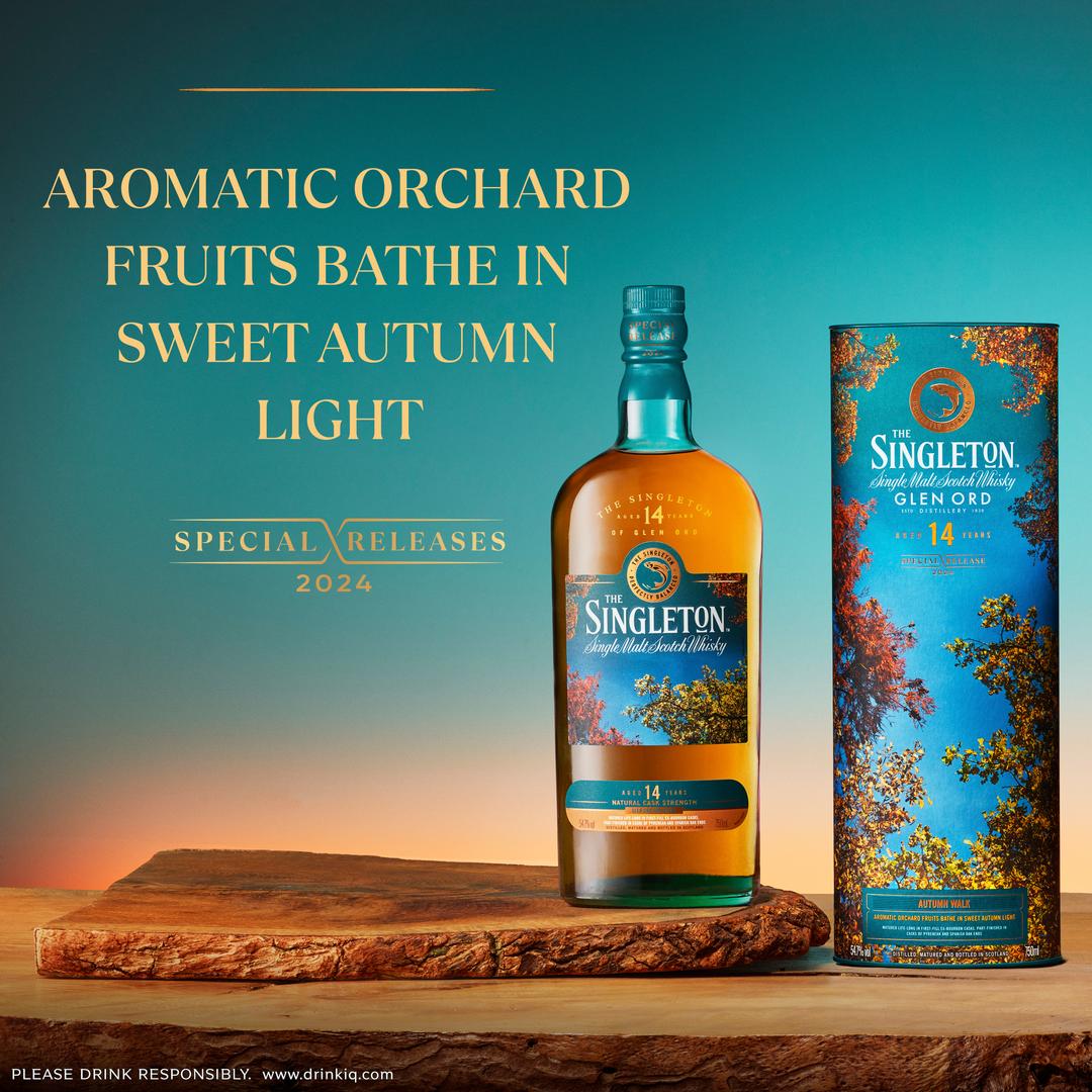THE SINGLETON OF GLEN ORD AUTUMN WALK 14 YEAR OLD SPECIAL RELEASE 2024 SINGLE MALT SCOTCH WHISKY