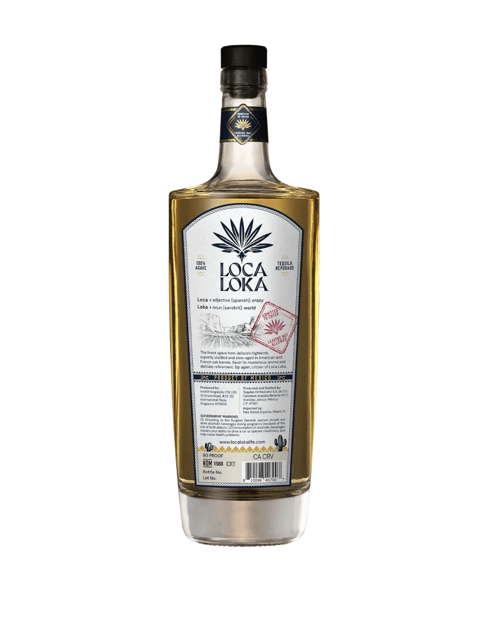 LOCA LOKA TEQUILA REPOSADO