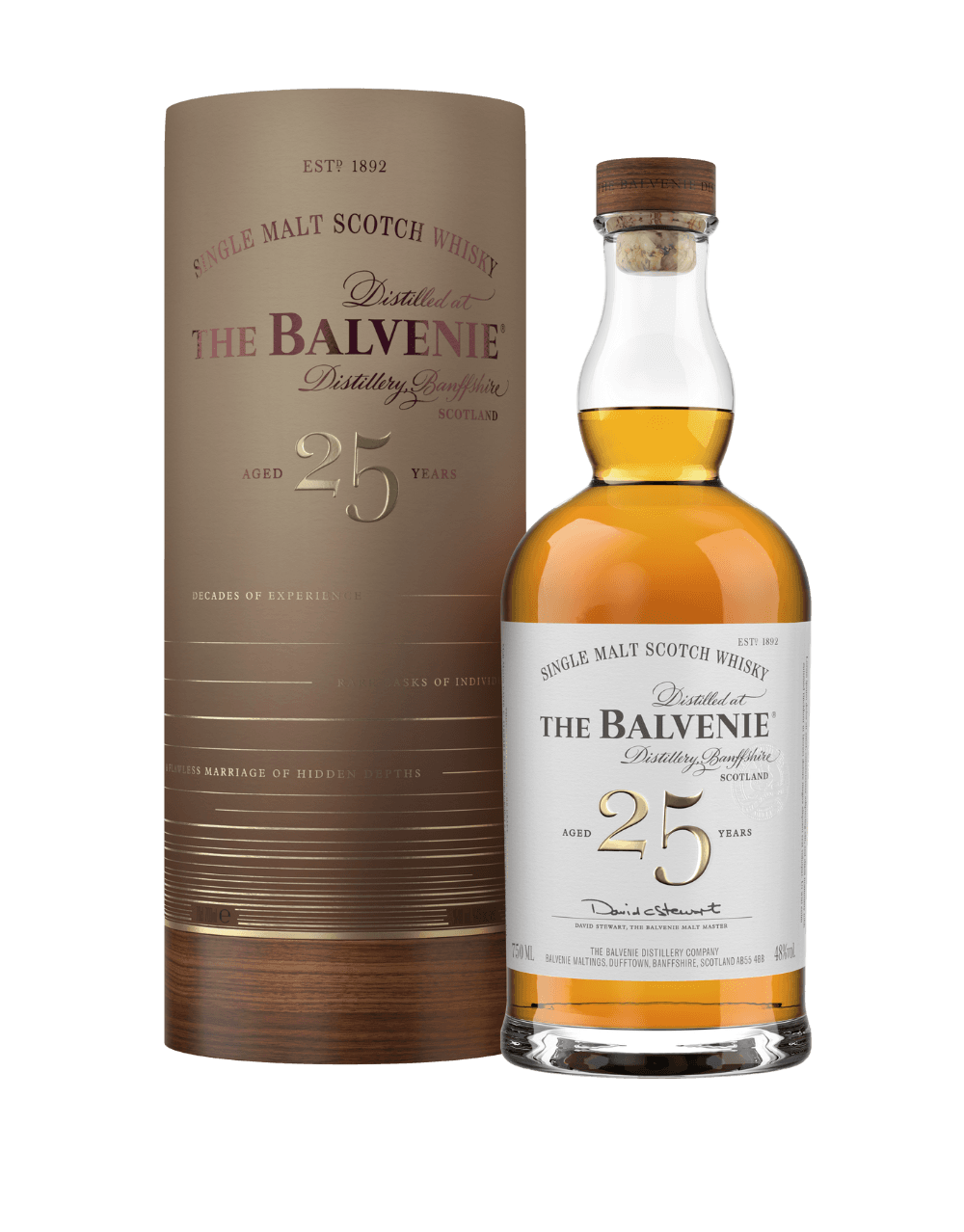 THE BALVENIE TWENTY-FIVE SINGLE MALT SCOTCH WHISKY