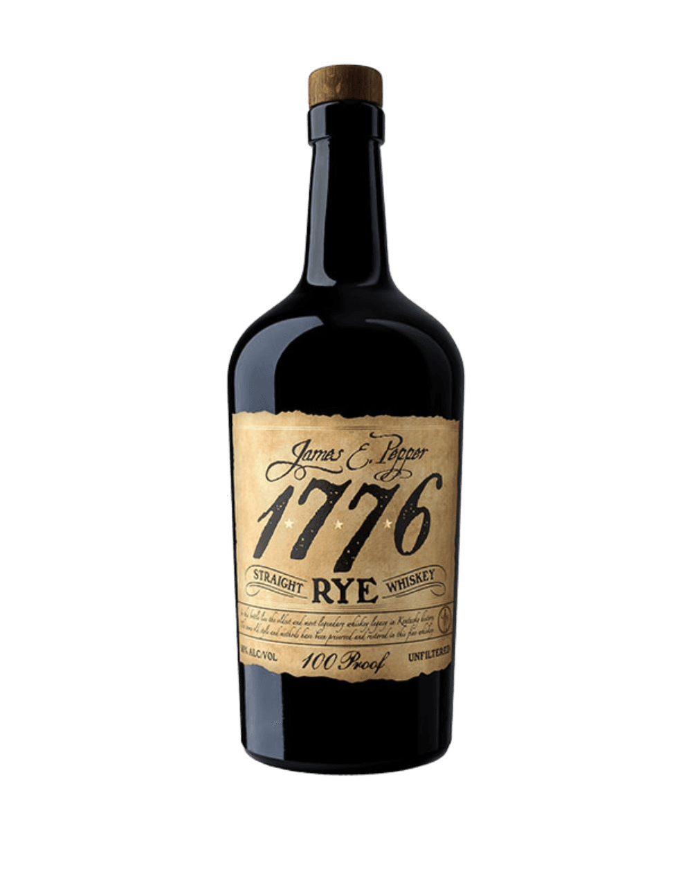 JAMES E. PEPPER 1776 RYE WHISKEY