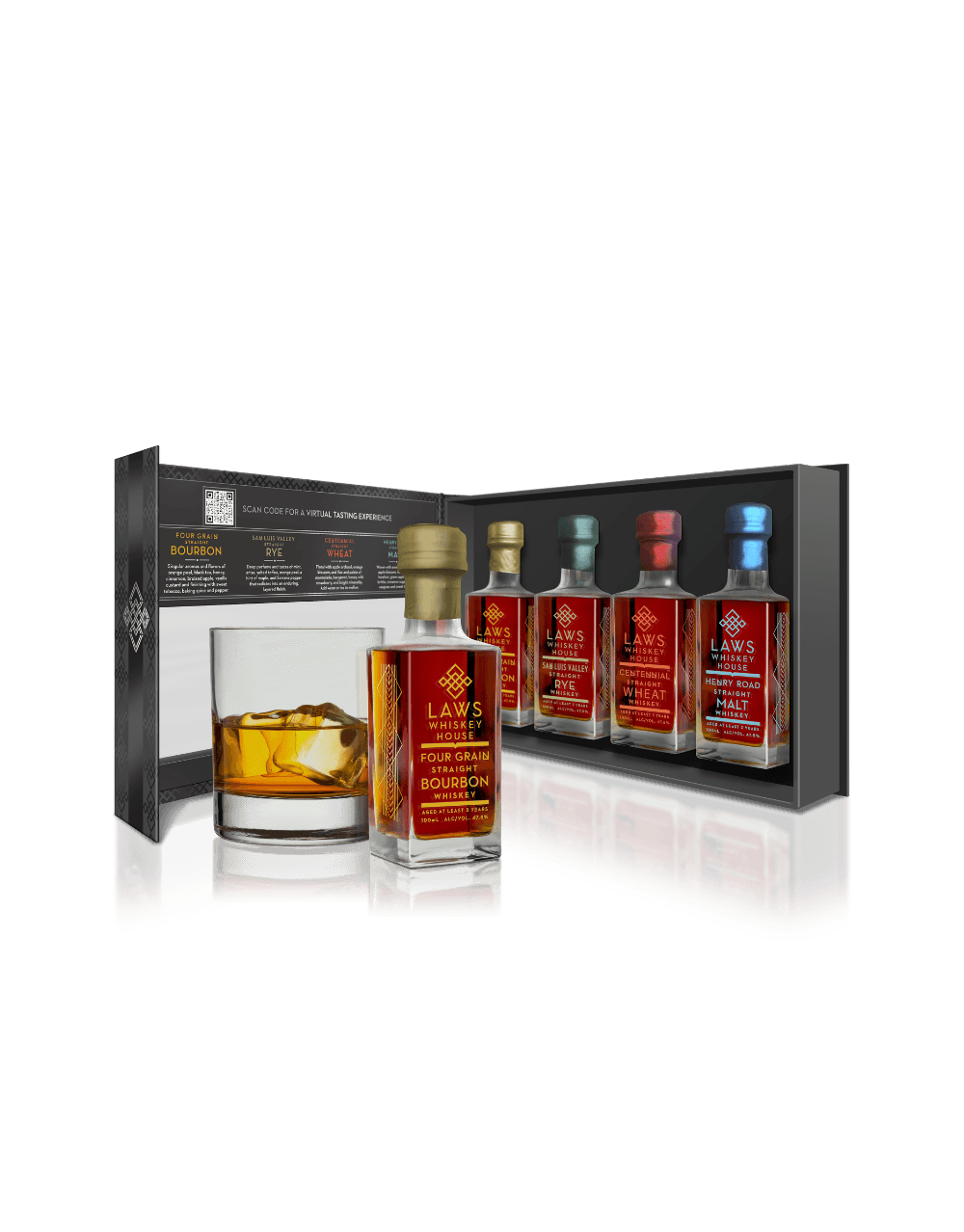 LAWS QUAD PACK - WHISKEY SAMPLER