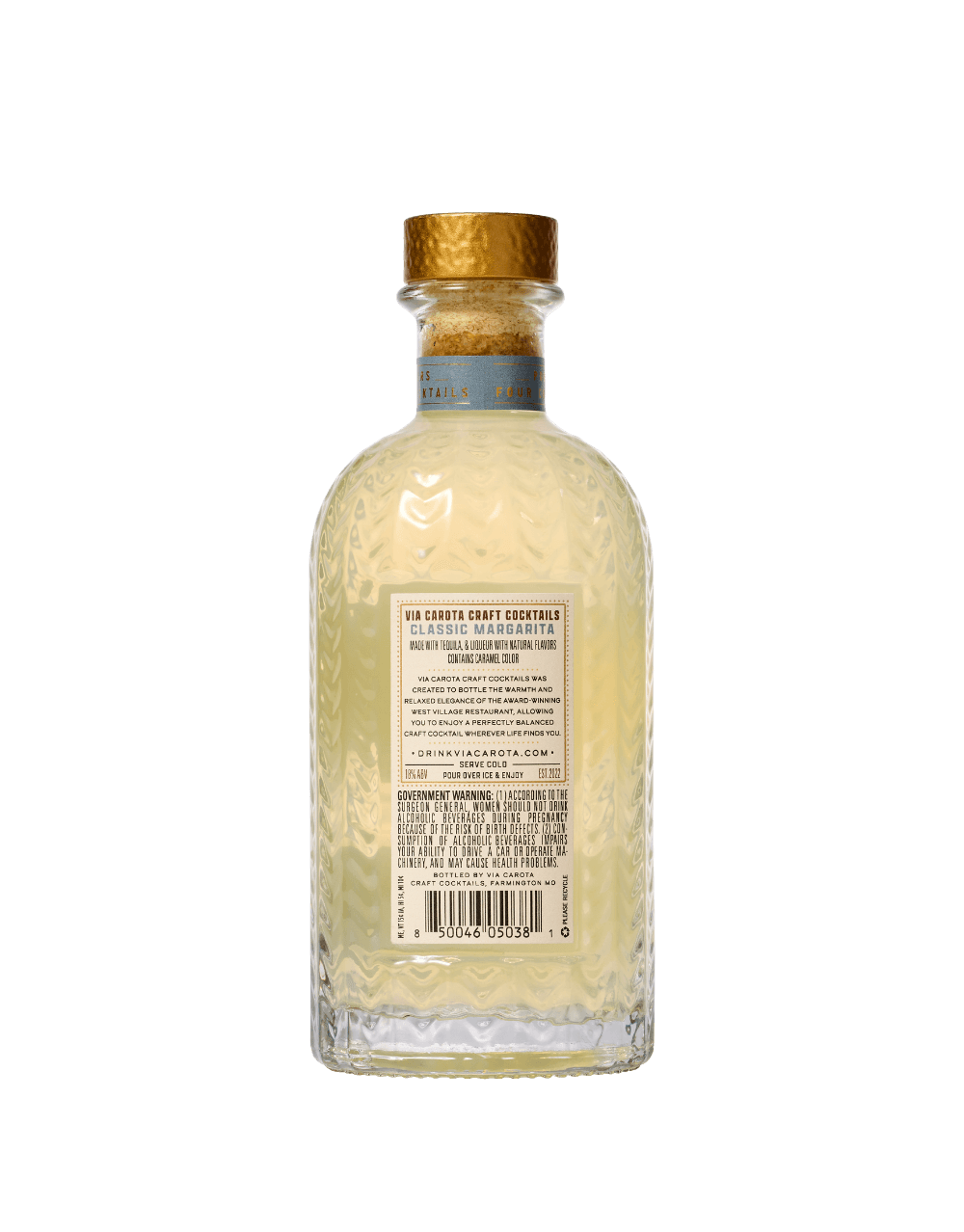 VIA CAROTA CRAFT COCKTAILS - CLASSIC MARGARITA
