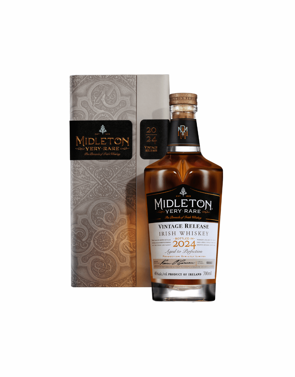 MIDLETON VERY RARE 2024 VINTAGE RELEASE IRISH WHISKEY