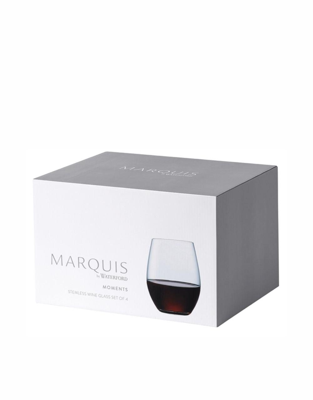 MARQUIS BY WATERFORD "MOMENTS" 18.6OZ STEMLESS WINES