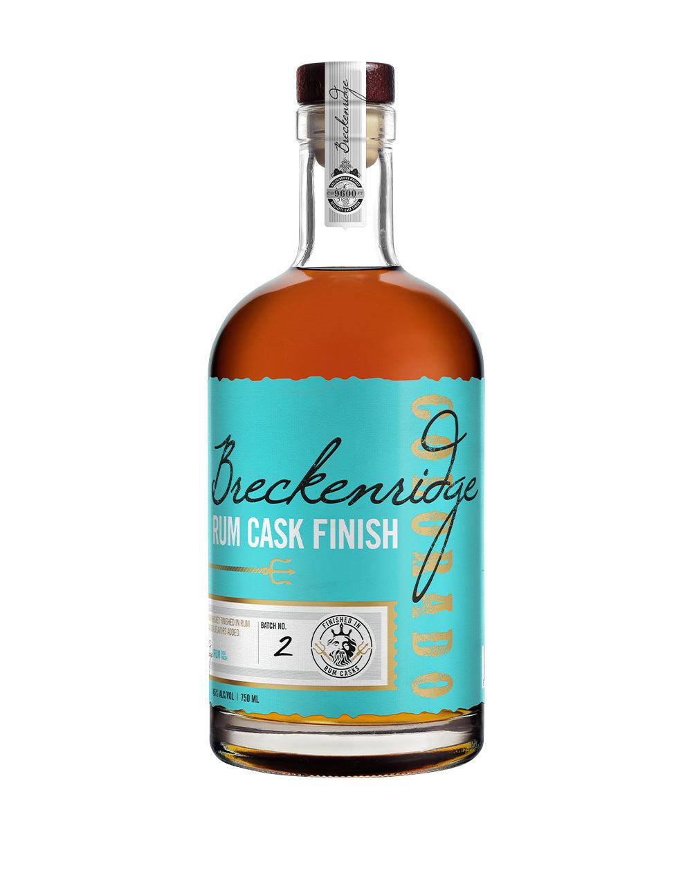 BRECKENRIDGE RUM CASK FINISH WHISKEY