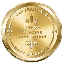 2024 Best of Class Winner. San Francisco World Spirits Competition.