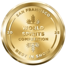 2025 Best in Show Winner San Francisco World Spirits Competition.