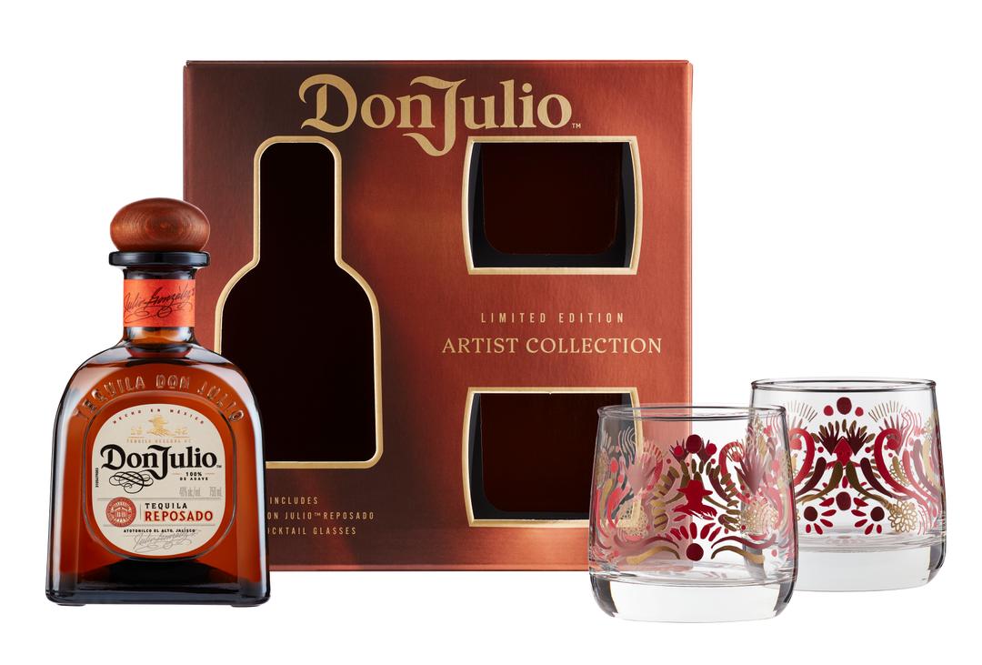 DON JULIO REPOSADO TEQUILA GIFT SET