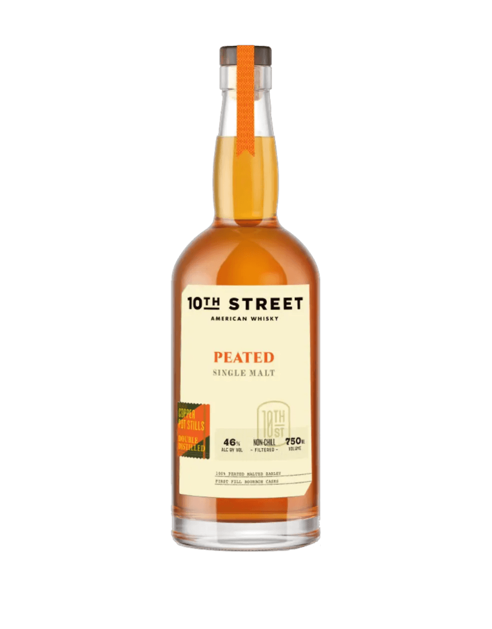 10TH STREET PEATED SINGLE MALT WHISKY