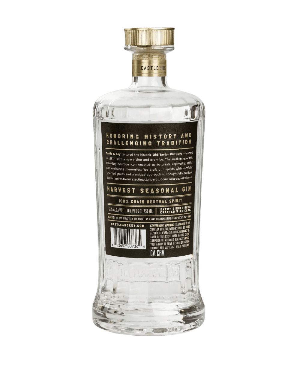CASTLE & KEY HARVEST SEASONAL GIN