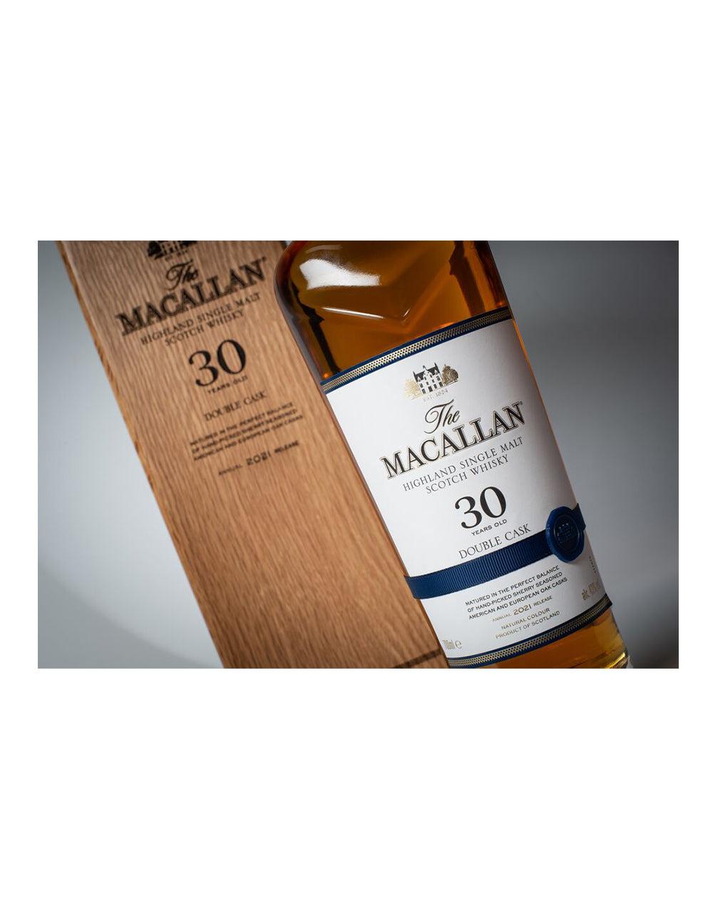 THE MACALLAN DOUBLE CASK 30 YEARS OLD SINGLE MALT WHISKY LEGACY DESIGN