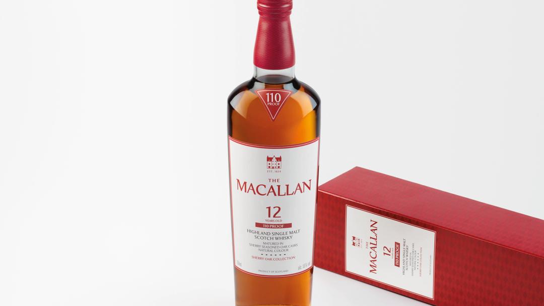 THE MACALLAN SHERRY OAK 12 YEARS OLD SINGLE MALT WHISKY
