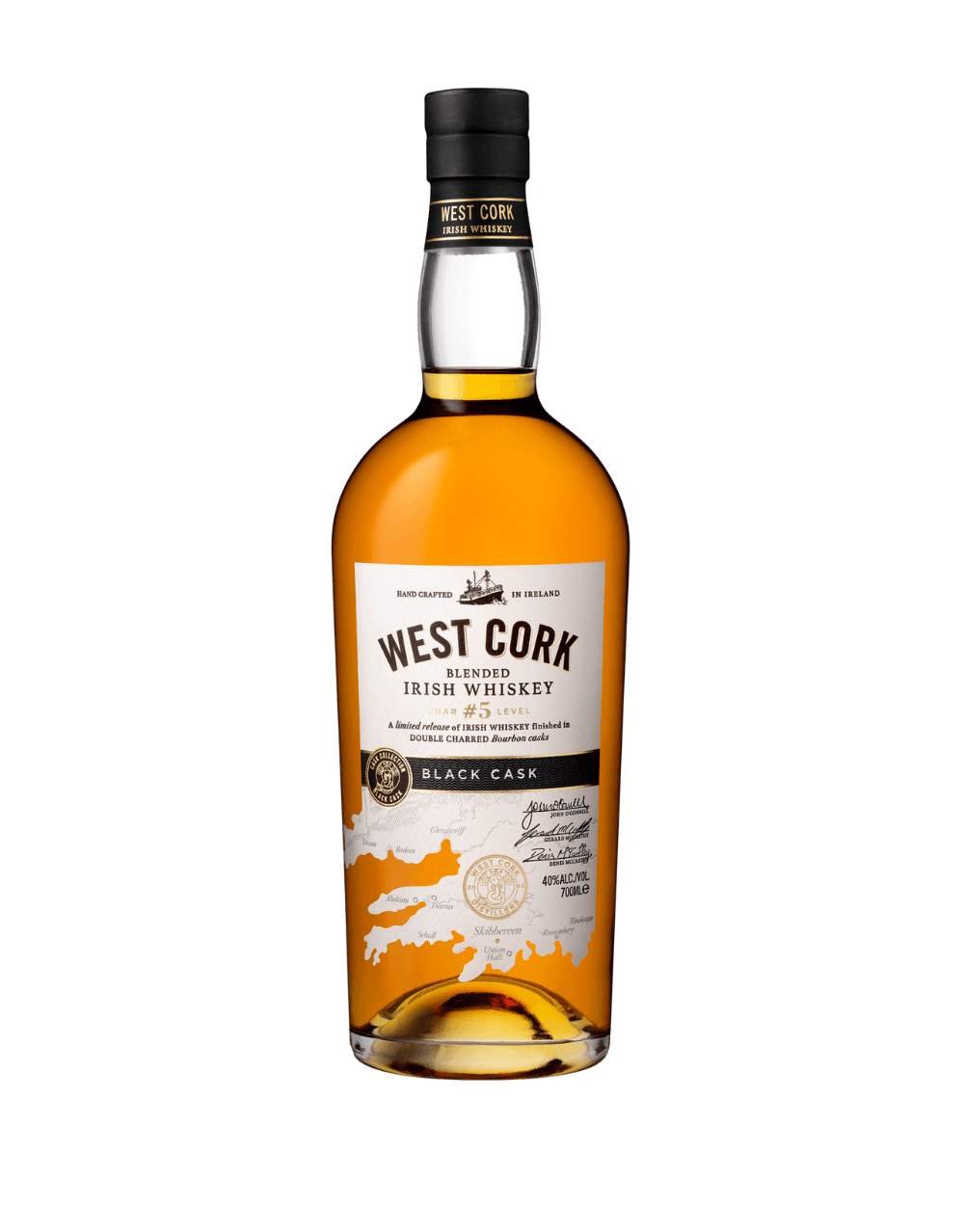 WEST CORK BLACK CASK IRISH WHISKEY