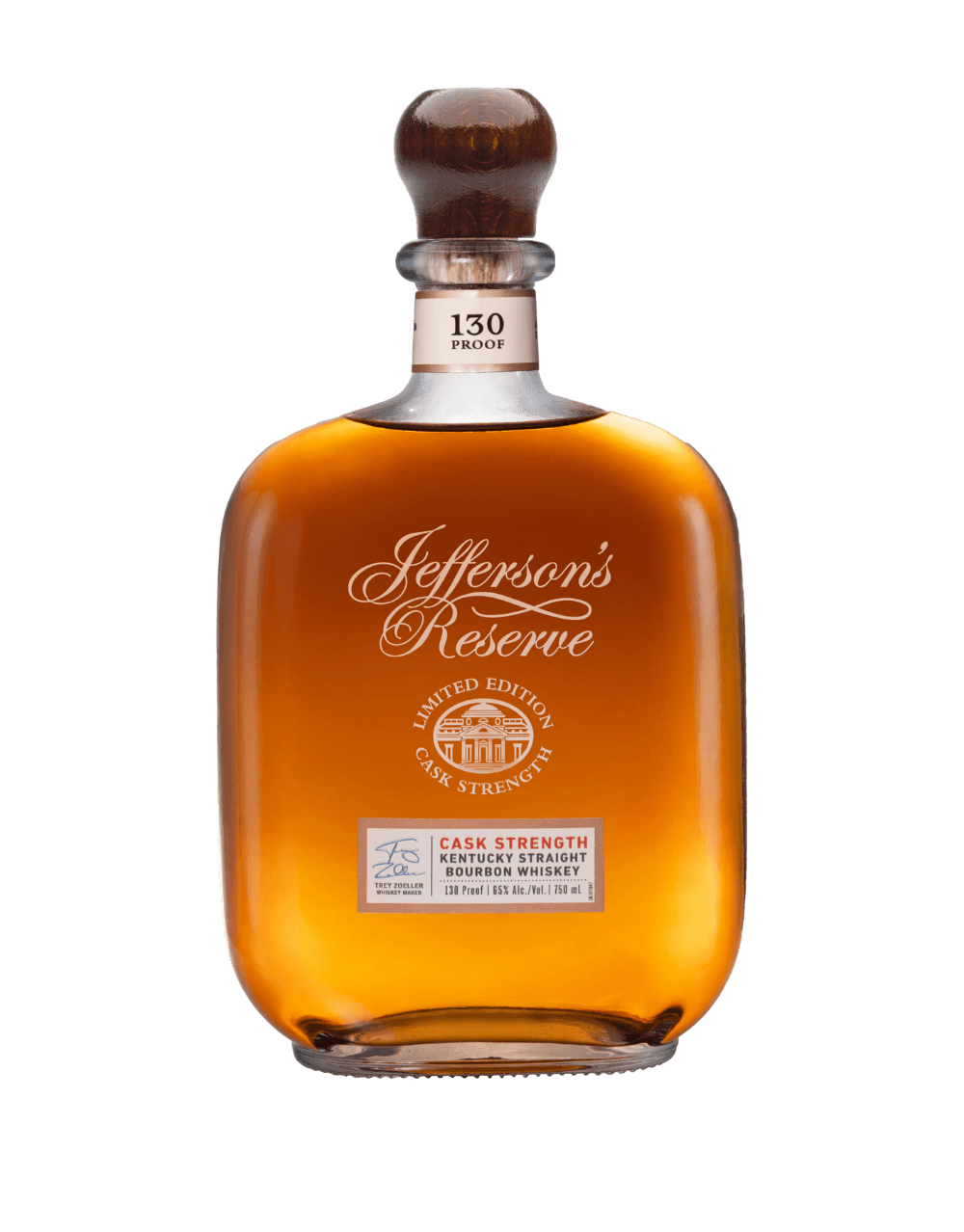 JEFFERSON'S RESERVE CASK STRENGTH BOURBON WHISKEY