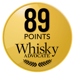 89 Rating, Whisky Advocate