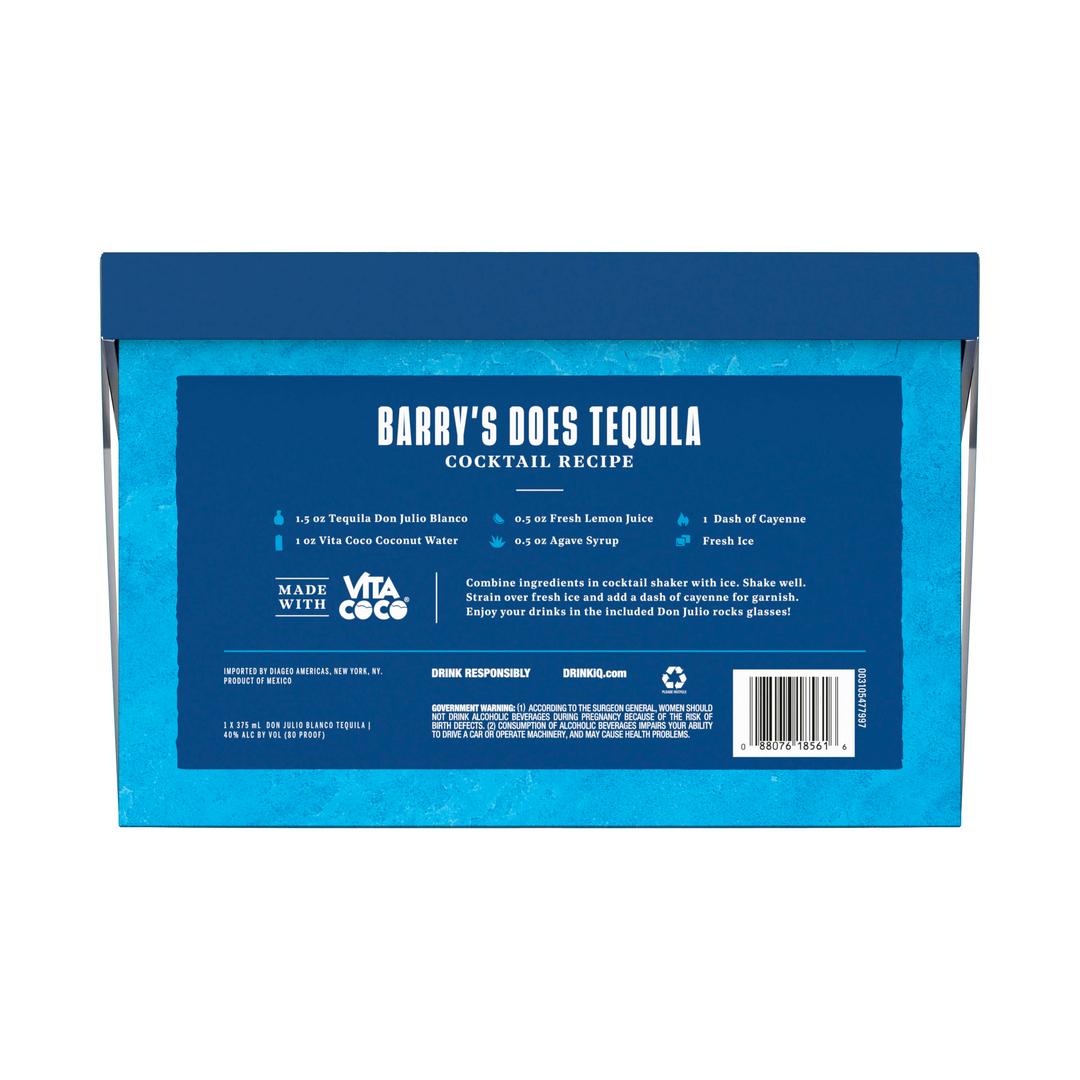 DON JULIO BLANCO TEQUILA X BARRY'S BOOTCAMP MARGARITA KIT