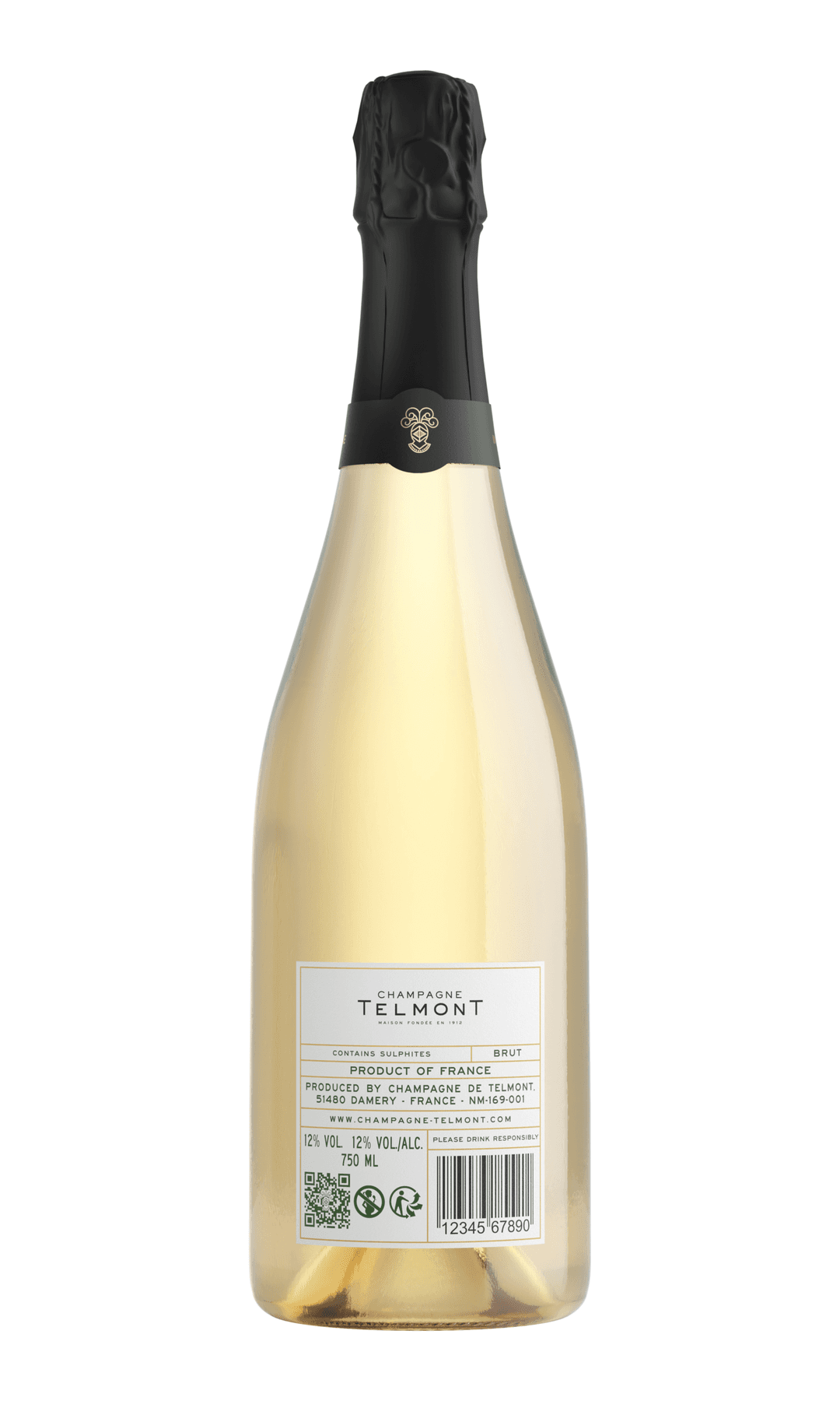 TELMONT CHAMPAGNE BLANC DE BLANCS 2012