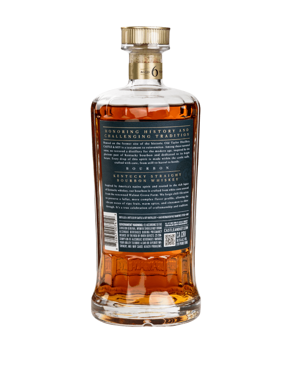 CASTLE & KEY SMALL BATCH BOURBON WHISKEY