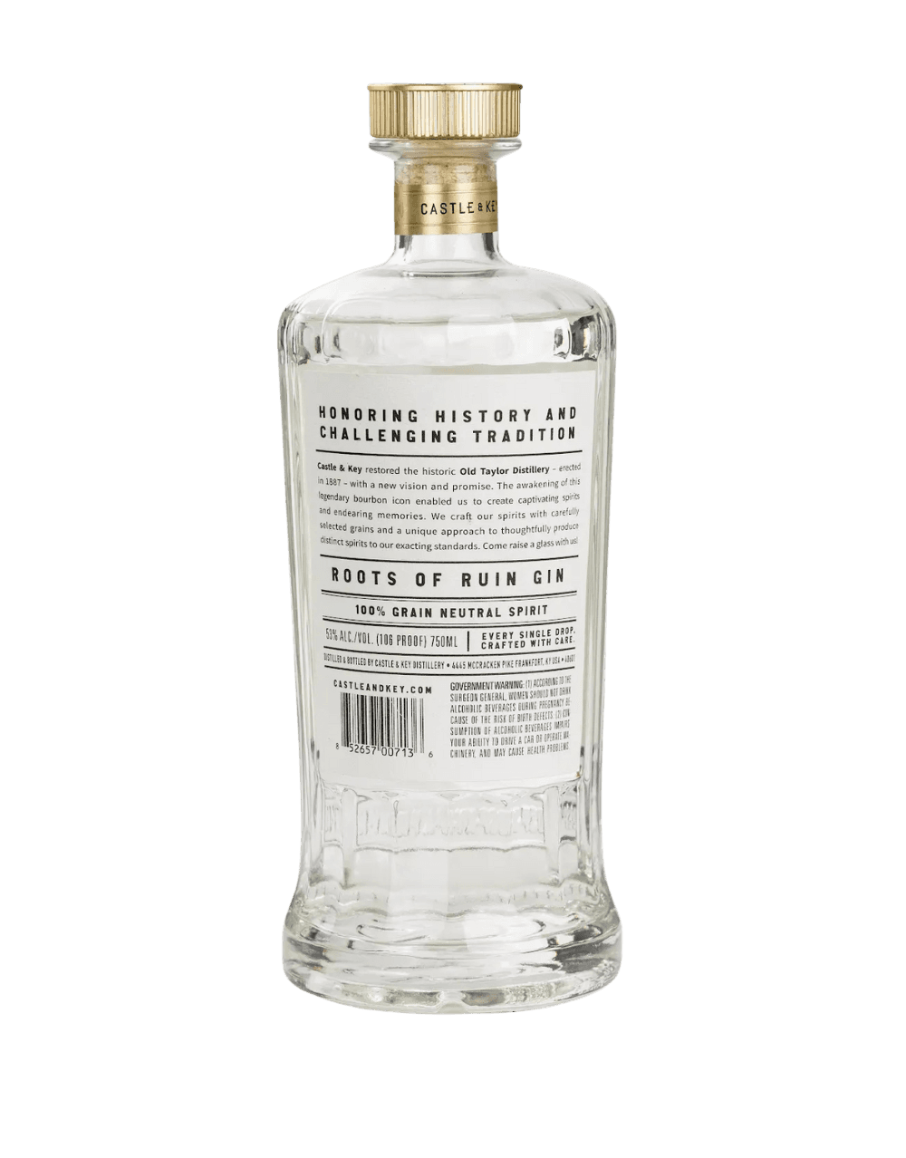 CASTLE & KEY ROOTS OF RUIN DRY GIN