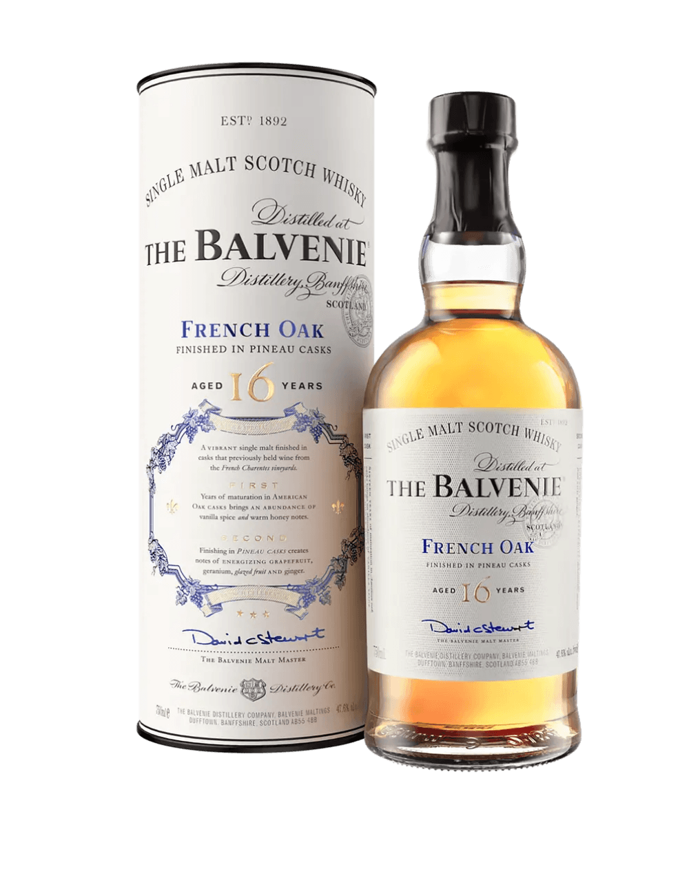 THE BALVENIE AGED 16 YEARS FRENCH OAK SINGLE MALT SCOTCH WHISKY