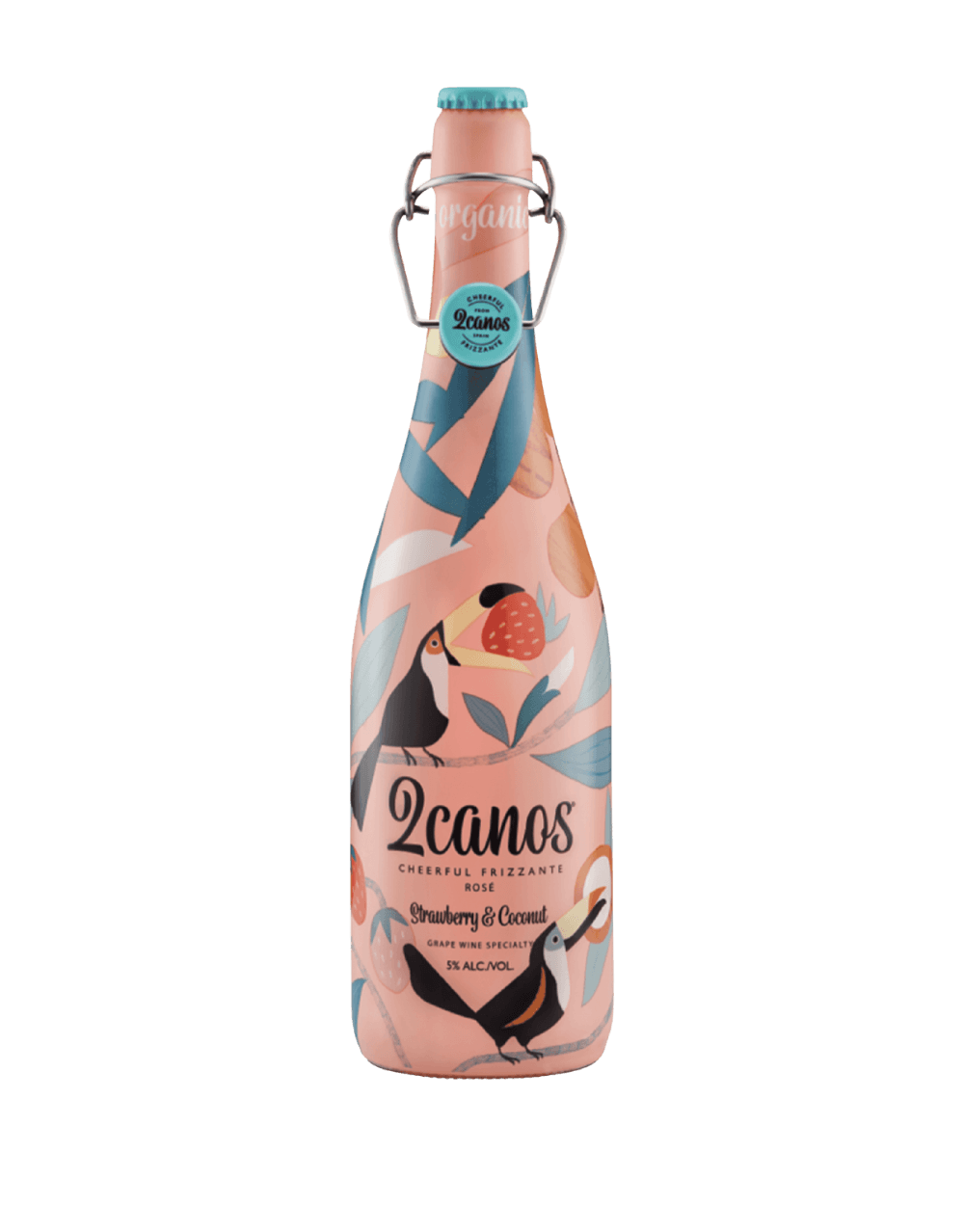 2CANOS STRAWBERRY & COCONUT FRIZZANTE SPARKLING WINE