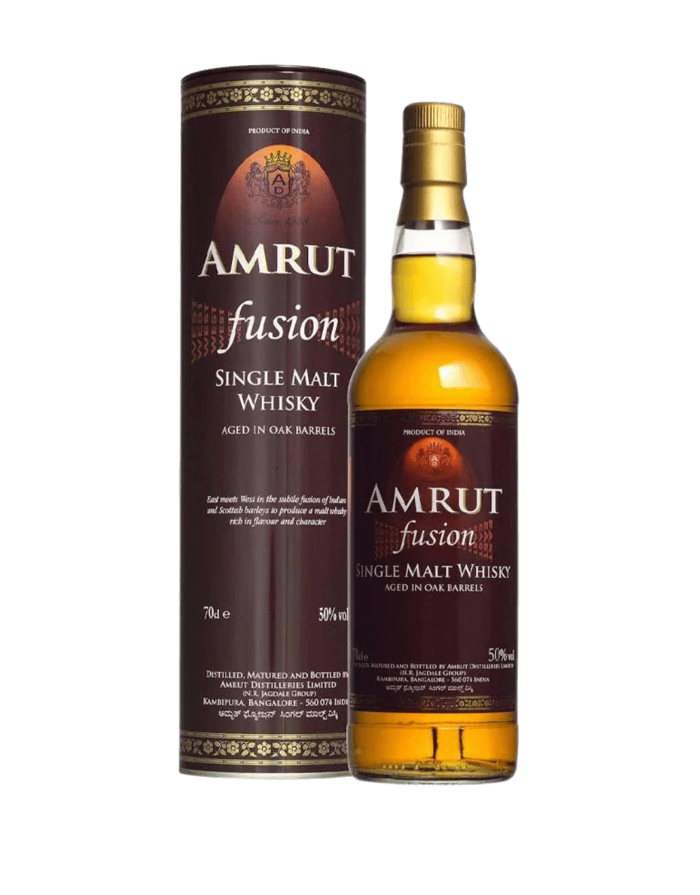 AMRUT FUSION SINGLE MALT WHISKEY