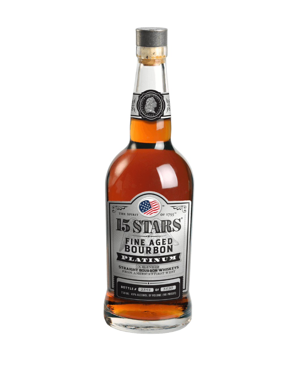 15 STARS AGED BOURBON PLATINUM
