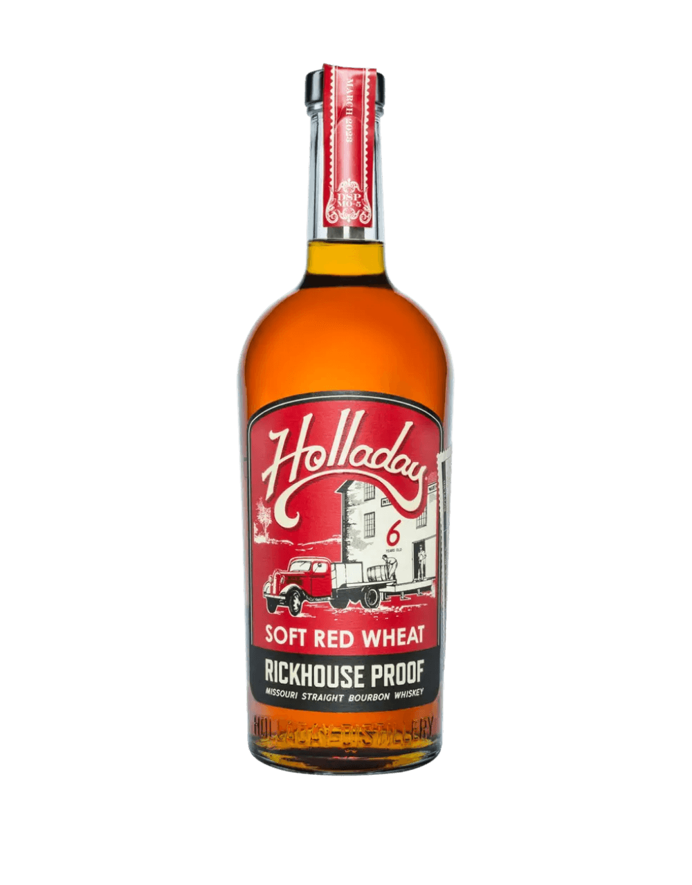 HOLLADAY RICKHOUSE PROOF WHEAT BOURBON WHISKEY