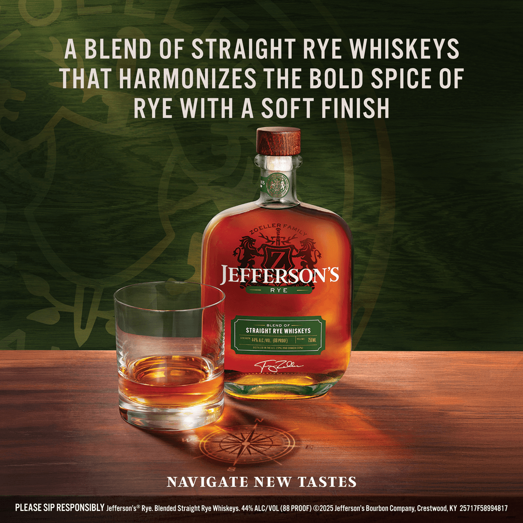 JEFFERSON'S STRAIGHT RYE WHISKEY