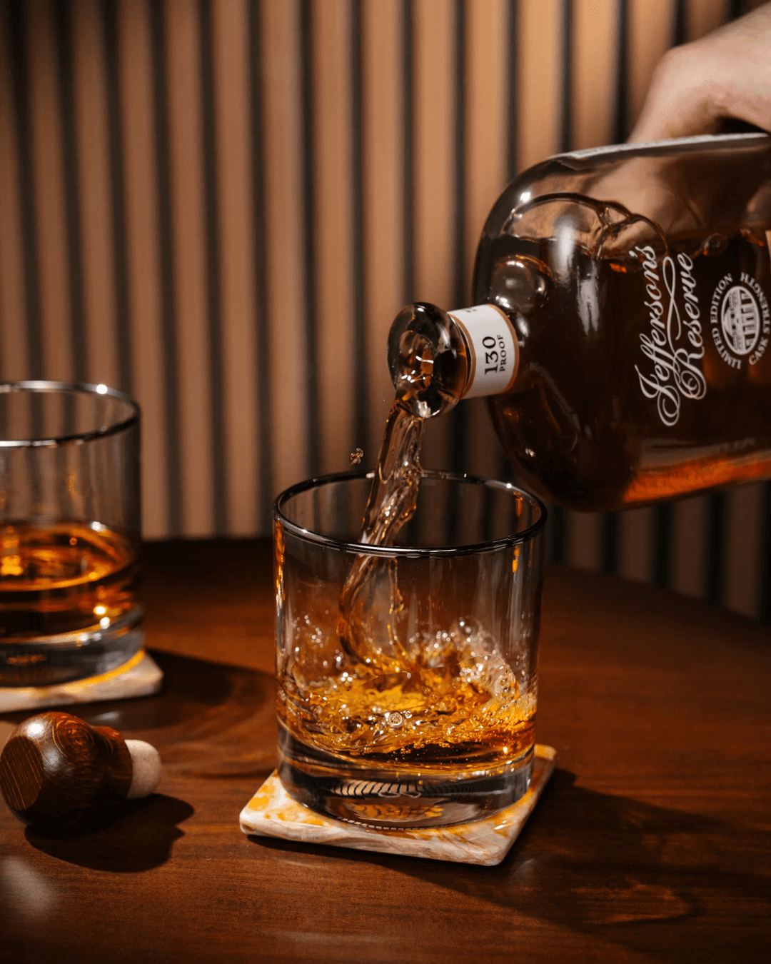 JEFFERSON'S RESERVE CASK STRENGTH BOURBON WHISKEY