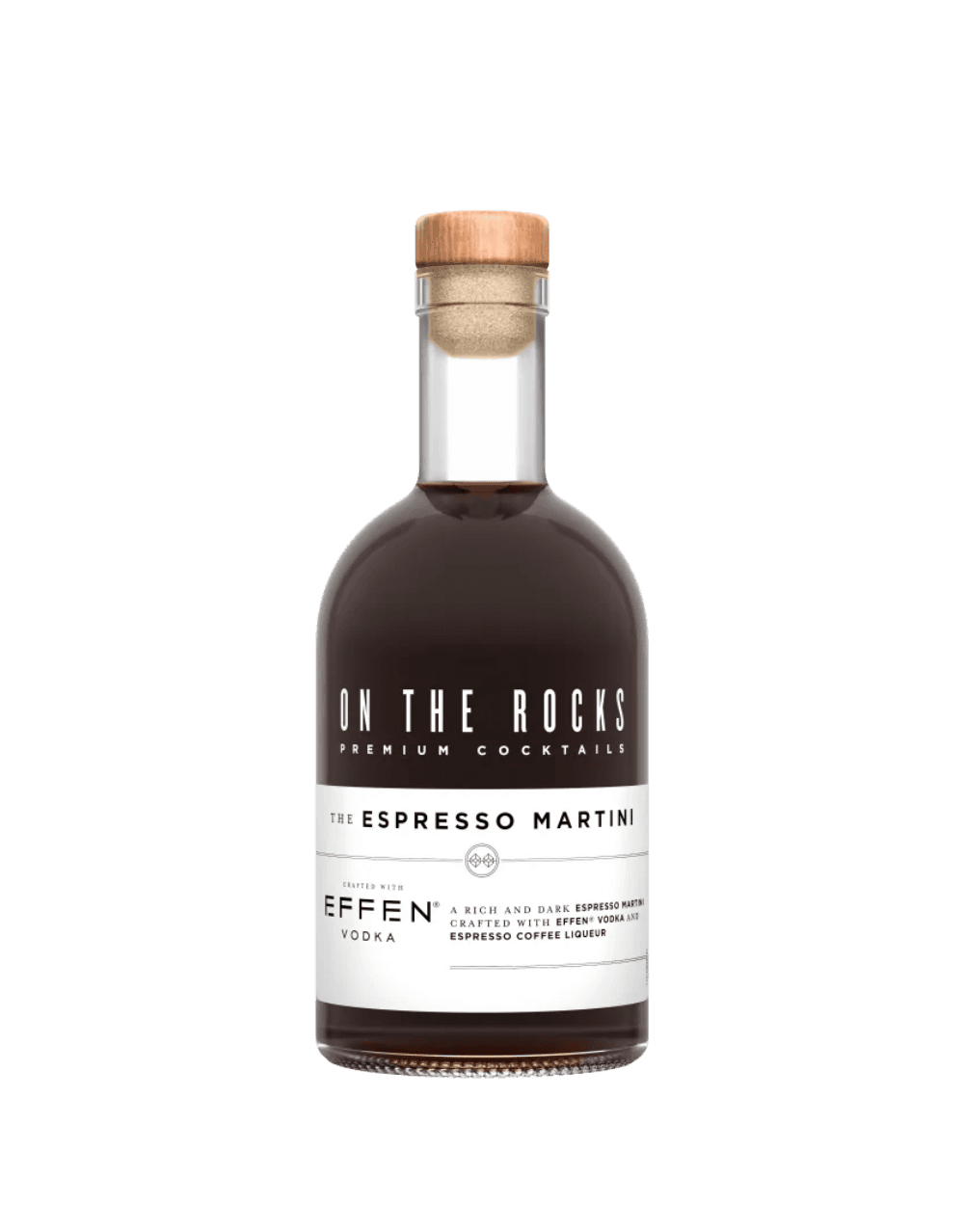 ON THE ROCKS EFFEN ESPRESSO MARTINI