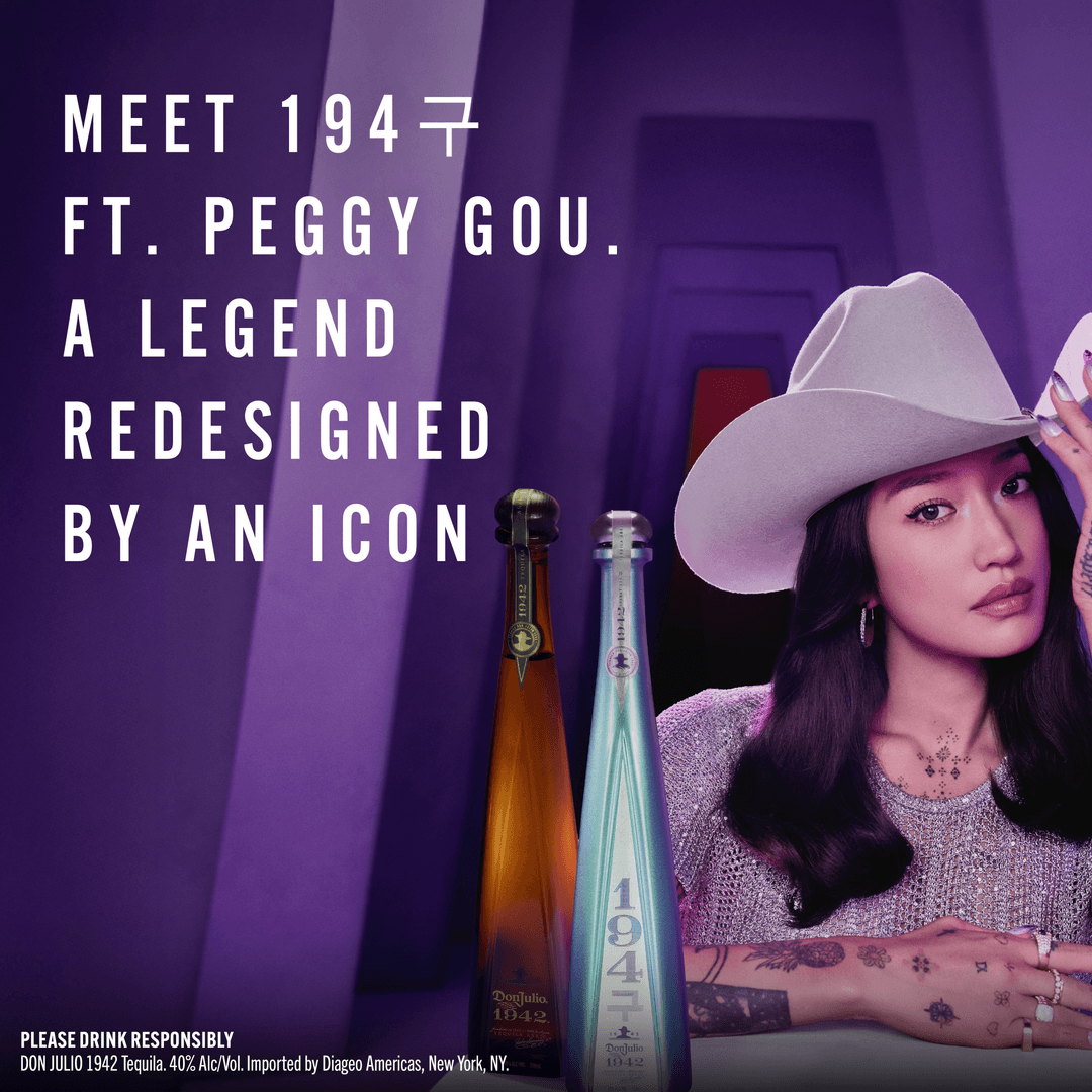 TEQUILA DON JULIO 1942 X PEGGY GOU LIMITED EDITION