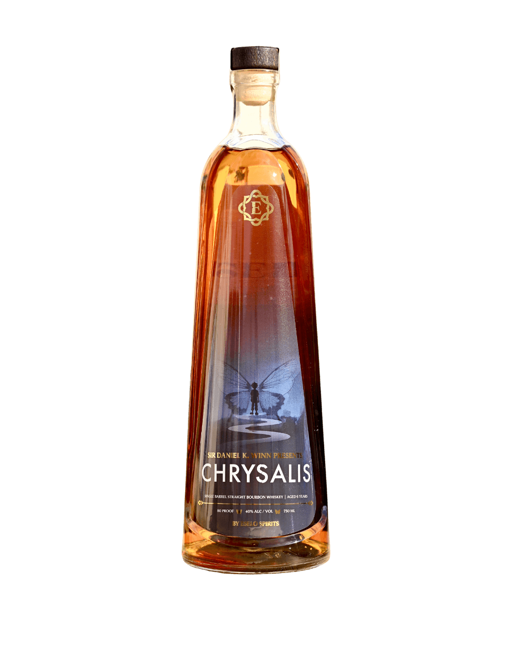 ESELO CHRYSALIS BOURBON BOTTLED BY JOSHUA TREE DISTILLING COMPANY