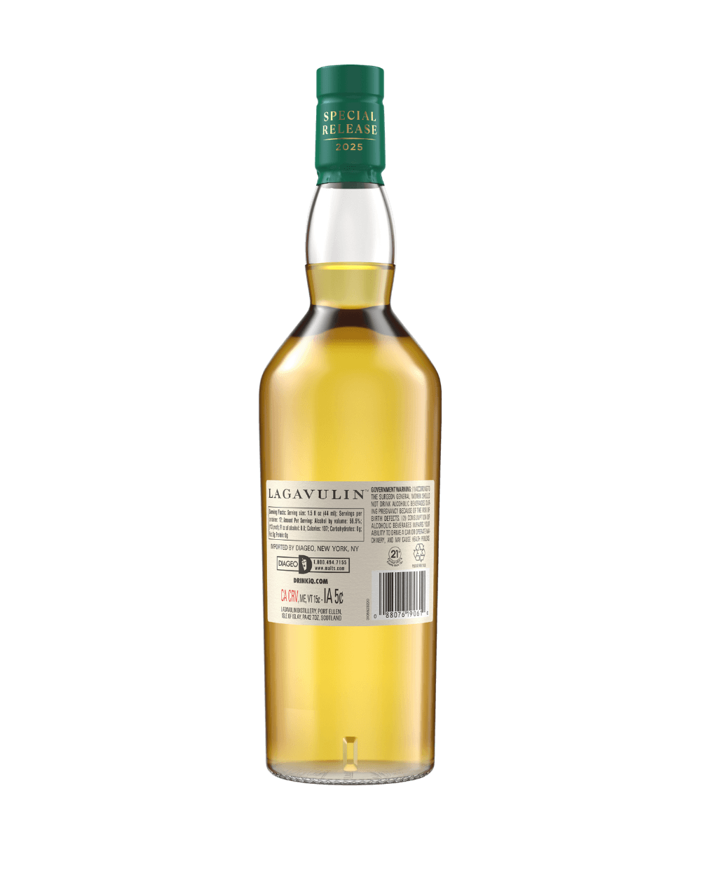LAGAVULIN GRAIN & EMBERS AGED 12 YEARS SINGLE MALT SCOTCH WHISKY