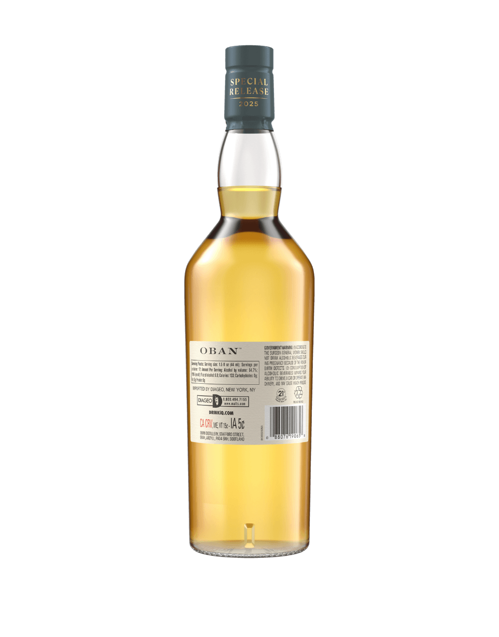 OBAN HEART OF THE HARBOUR AGED 12 YEARS SINGLE MALT SCOTCH WHISKY