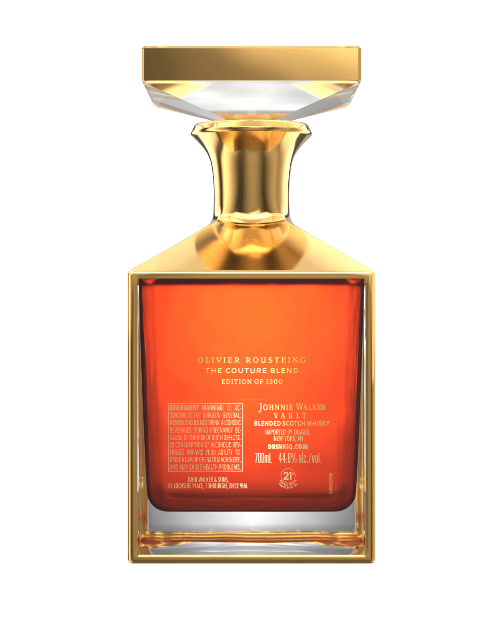 JOHNNIE WALKER VAULT COUTURE BLEND LIMITED EDITION