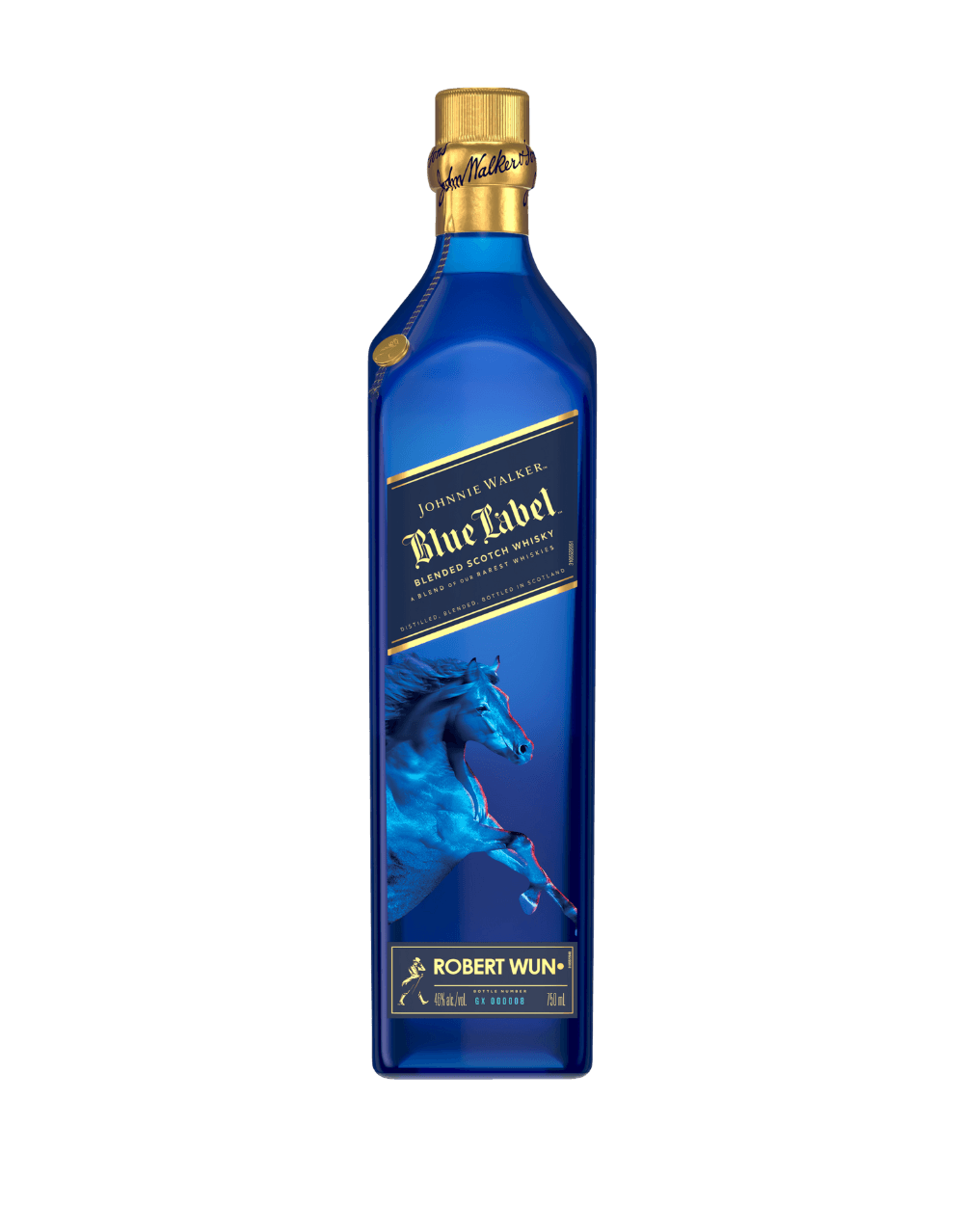 JOHNNIE WALKER BLUE LABEL YEAR OF THE HORSE LUNAR NEW YEAR