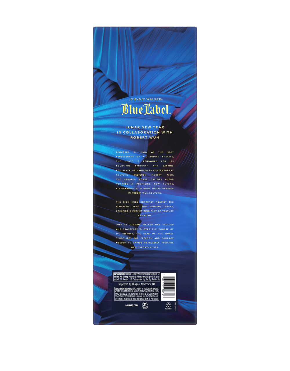 JOHNNIE WALKER BLUE LABEL YEAR OF THE HORSE LUNAR NEW YEAR