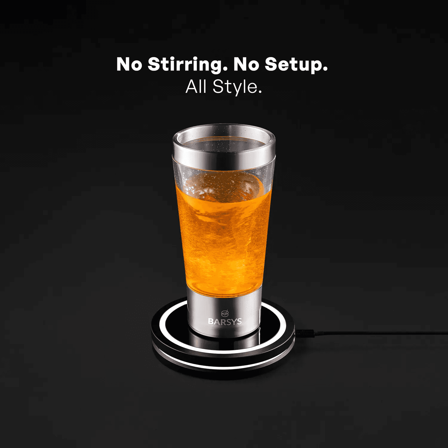BARSYS COASTER 2.0 + MIXER COMBO