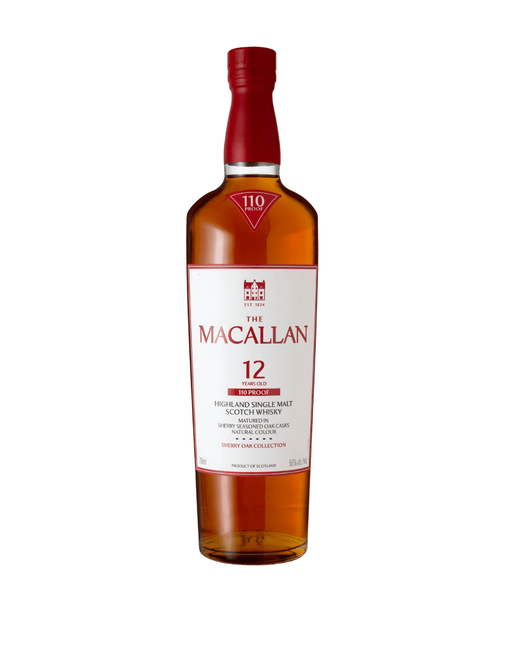 The Macallan Sherry Oak 12 Years Old - 110 Proof | ReserveBar