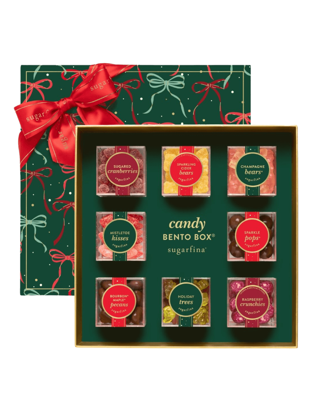 SUGARFINA HAPPY HOLIDAYS 8 PIECE CANDY BENTO BOX