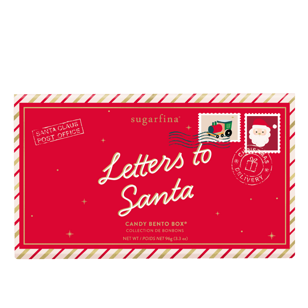 SUGARFINA LETTERS TO SANTA 2 PIECE CANDY BENTO BOX