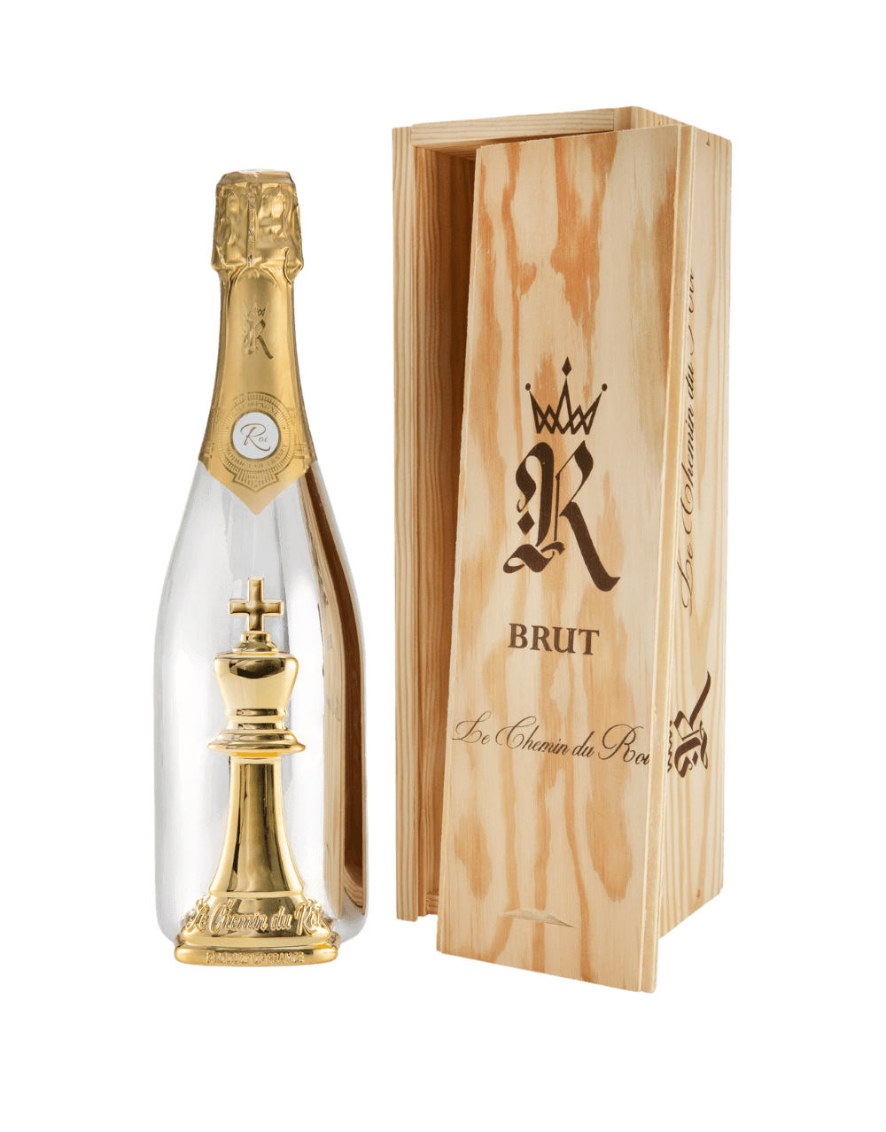 LE CHEMIN DU ROI BRUT WOOD GIFT BOX