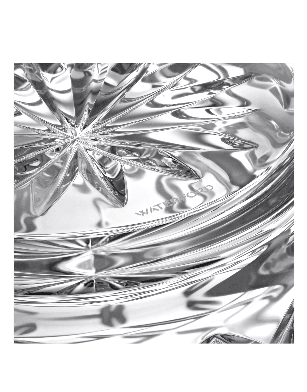 WATERFORD LISMORE ICE BUCKET & TONGS