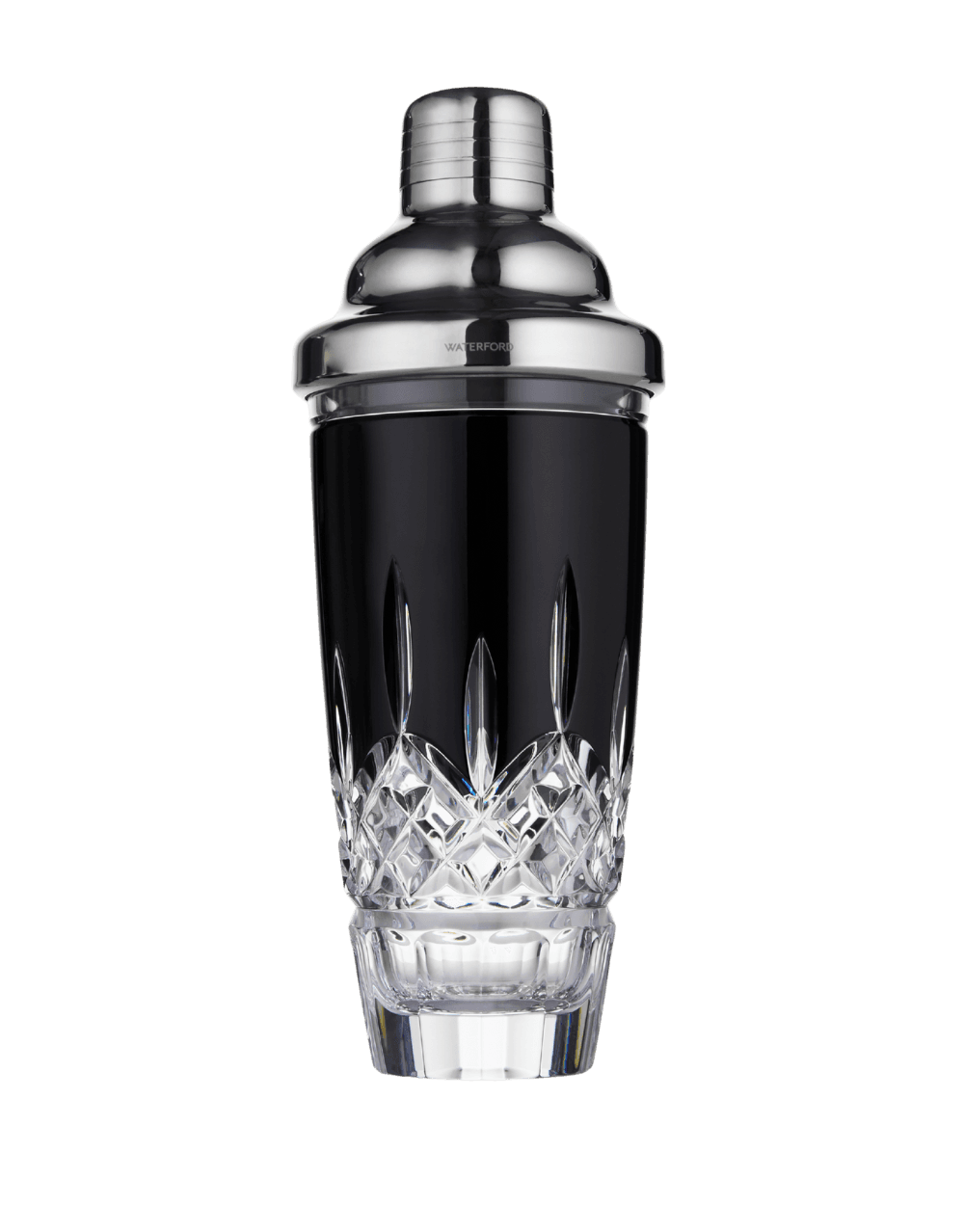 WATERFORD LISMORE BLACK COCKTAIL SHAKER