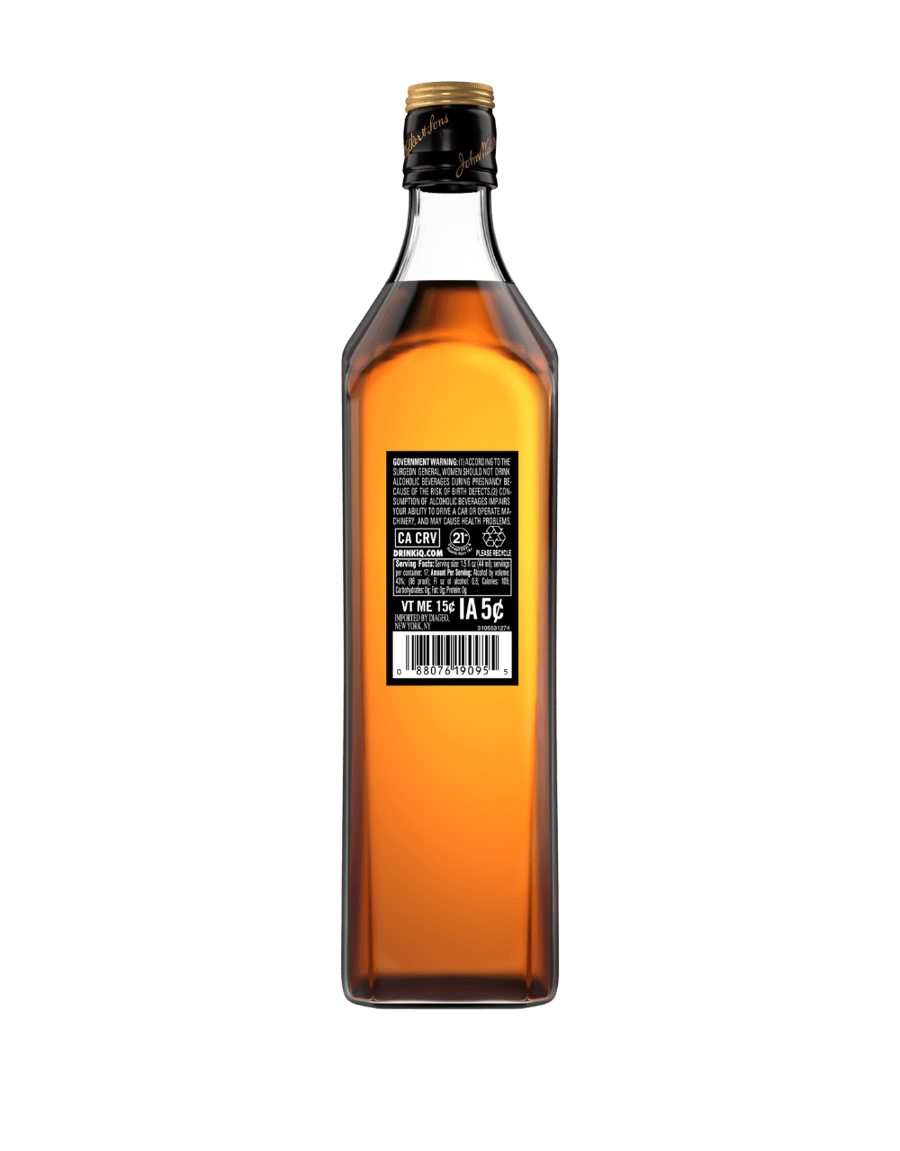 JOHNNIE WALKER BLACK CASK BLENDED SCOTCH WHISKY