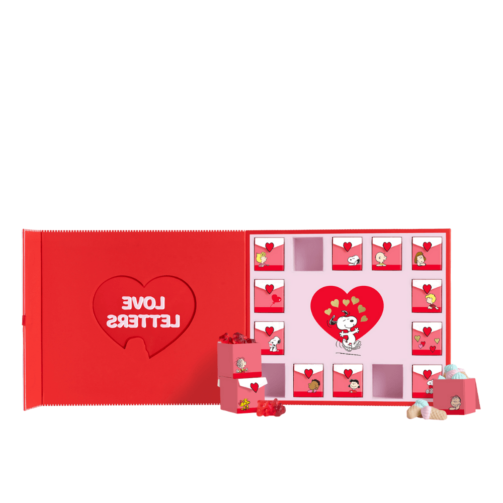 PEANUTS X SUGARFINA LOVE LETTERS TASTING COLLECTION