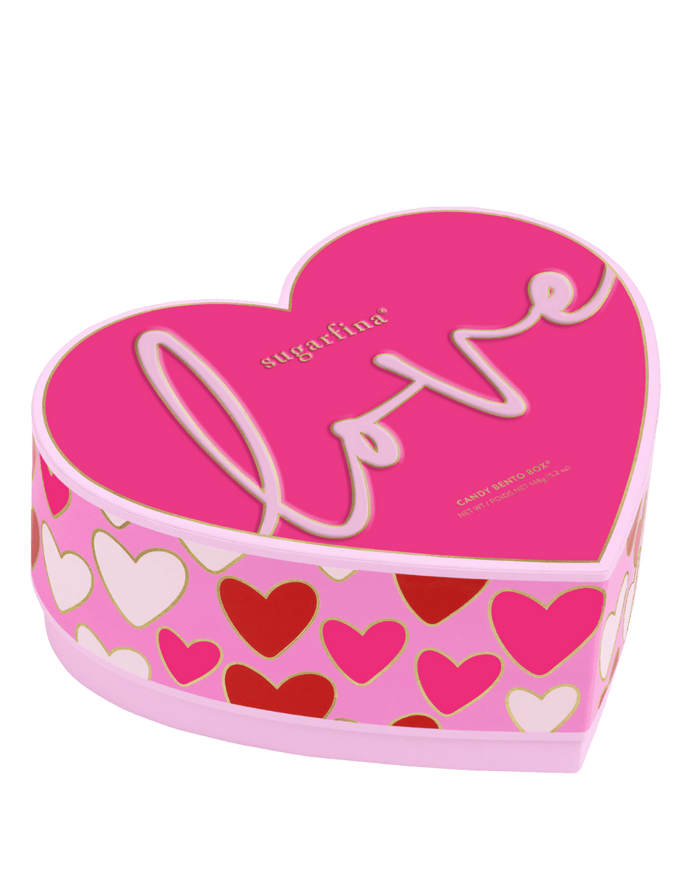 SUGARFINA VALENTINE'S DAY 2 PIECE HEART CANDY BENTO BOX