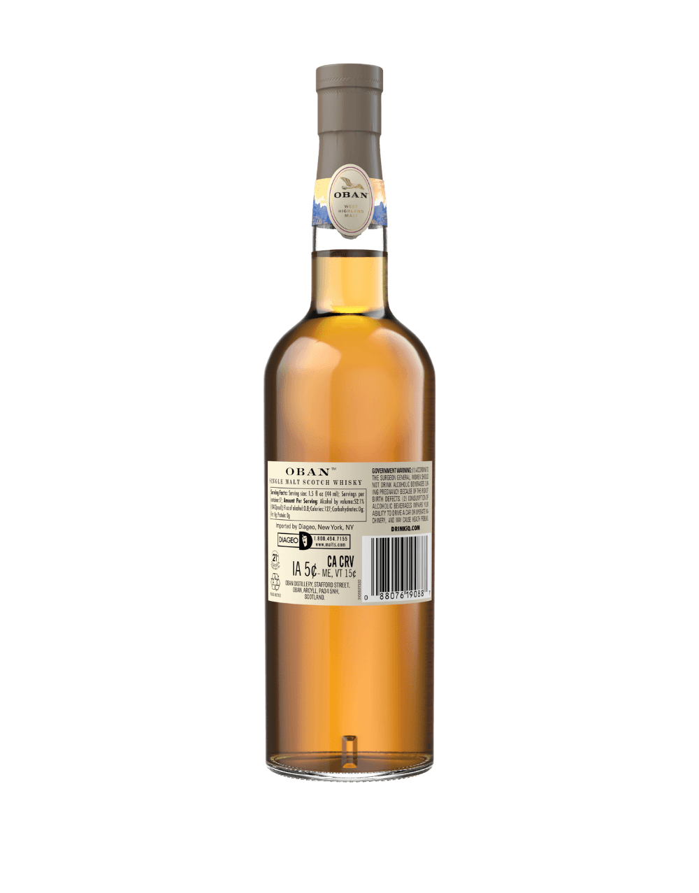 OBAN 15 YEAR OLD PORT CASK FINISH SINGLE MALT SCOTCH WHISKY